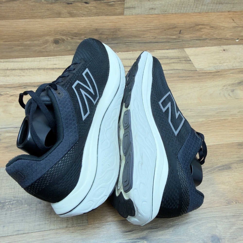 New Balance Fresh Foam X 860 Shoes Womens Size 9D Black Mesh Running Lace Up - Picture 7 of 10